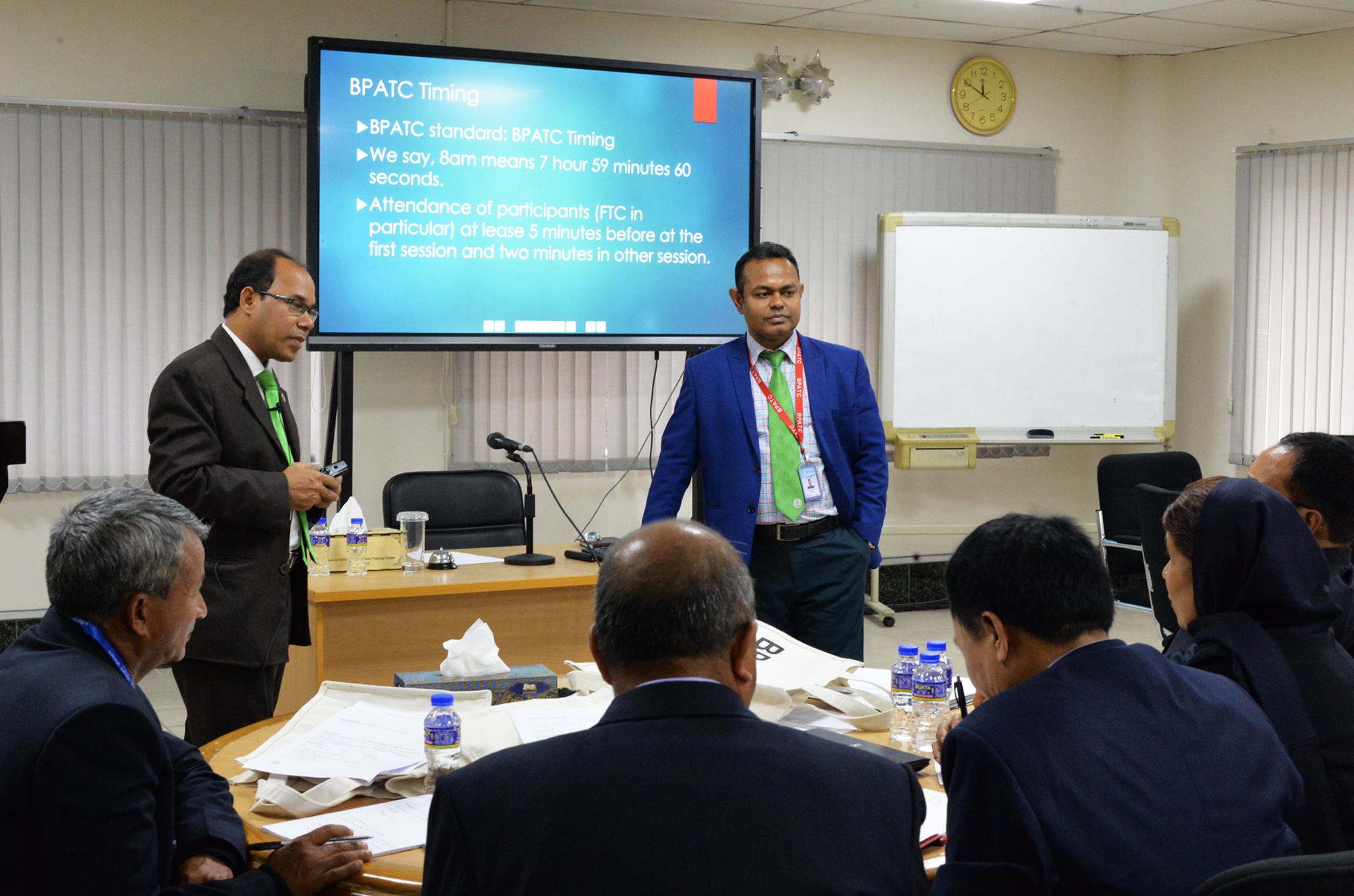 Dr. Md. Mohoshin Ali Director (IP) and Director (LTA), Brief them