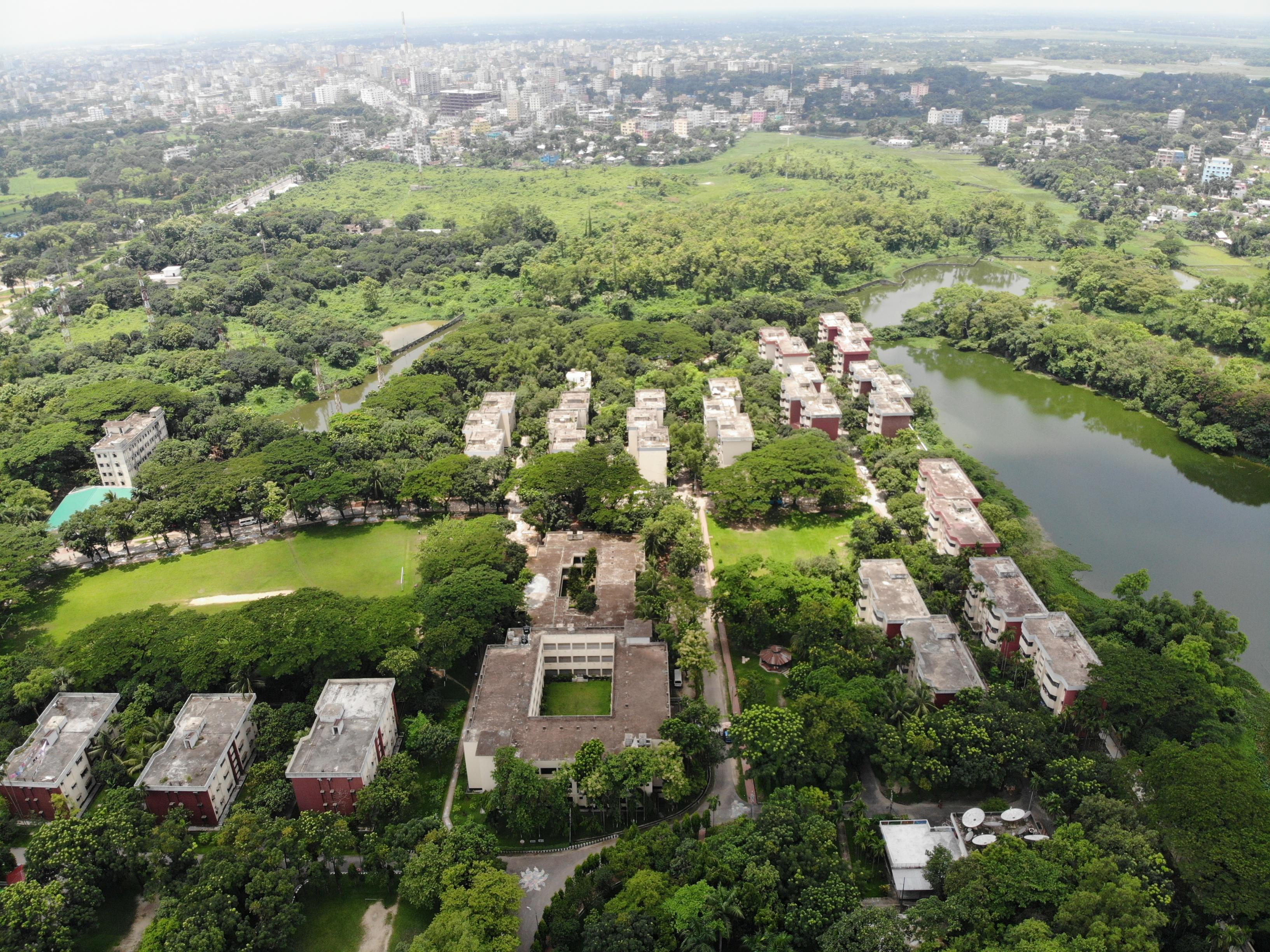 BPATC Campus Drone view