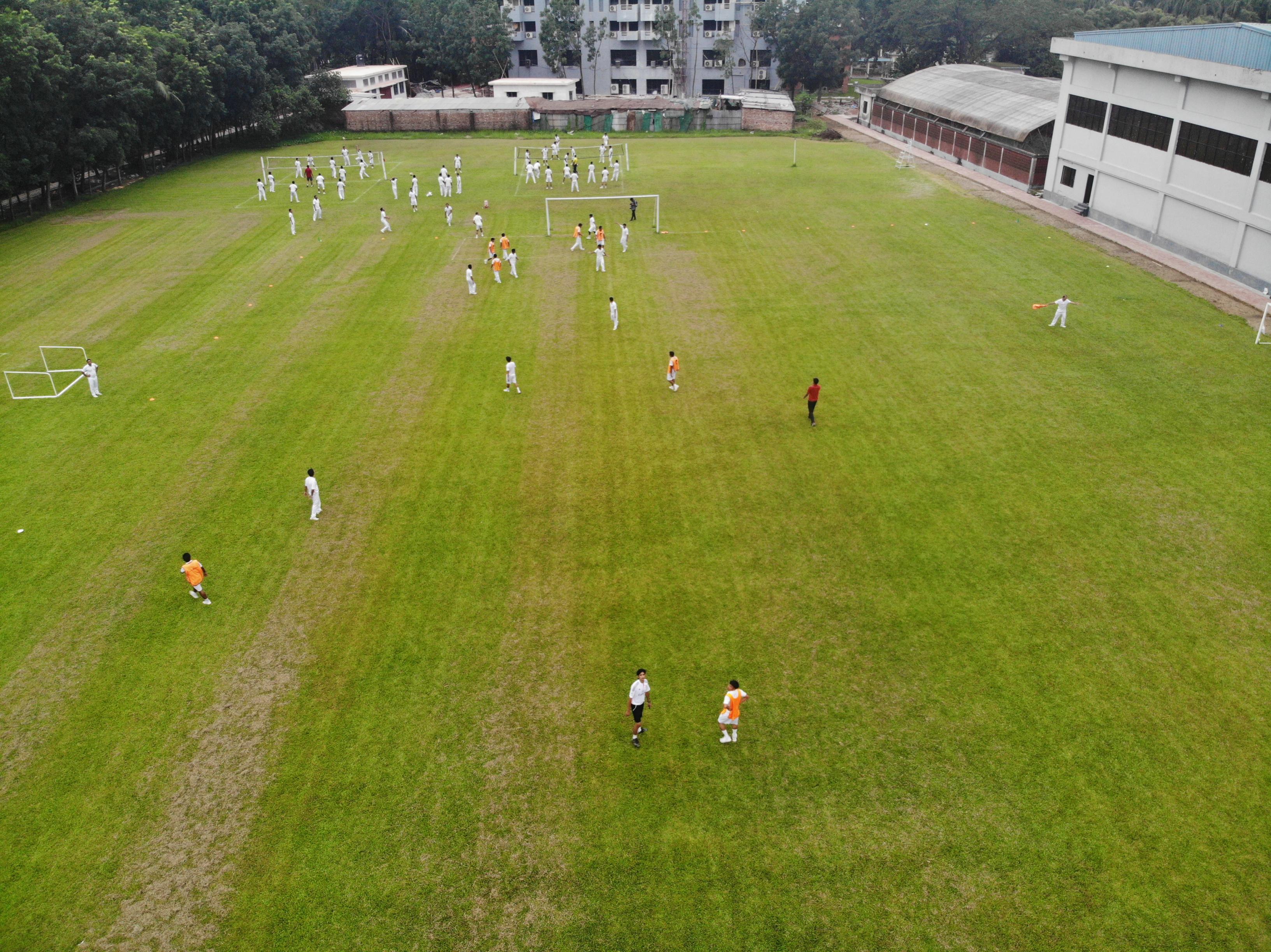 BPATC Campus Drone view