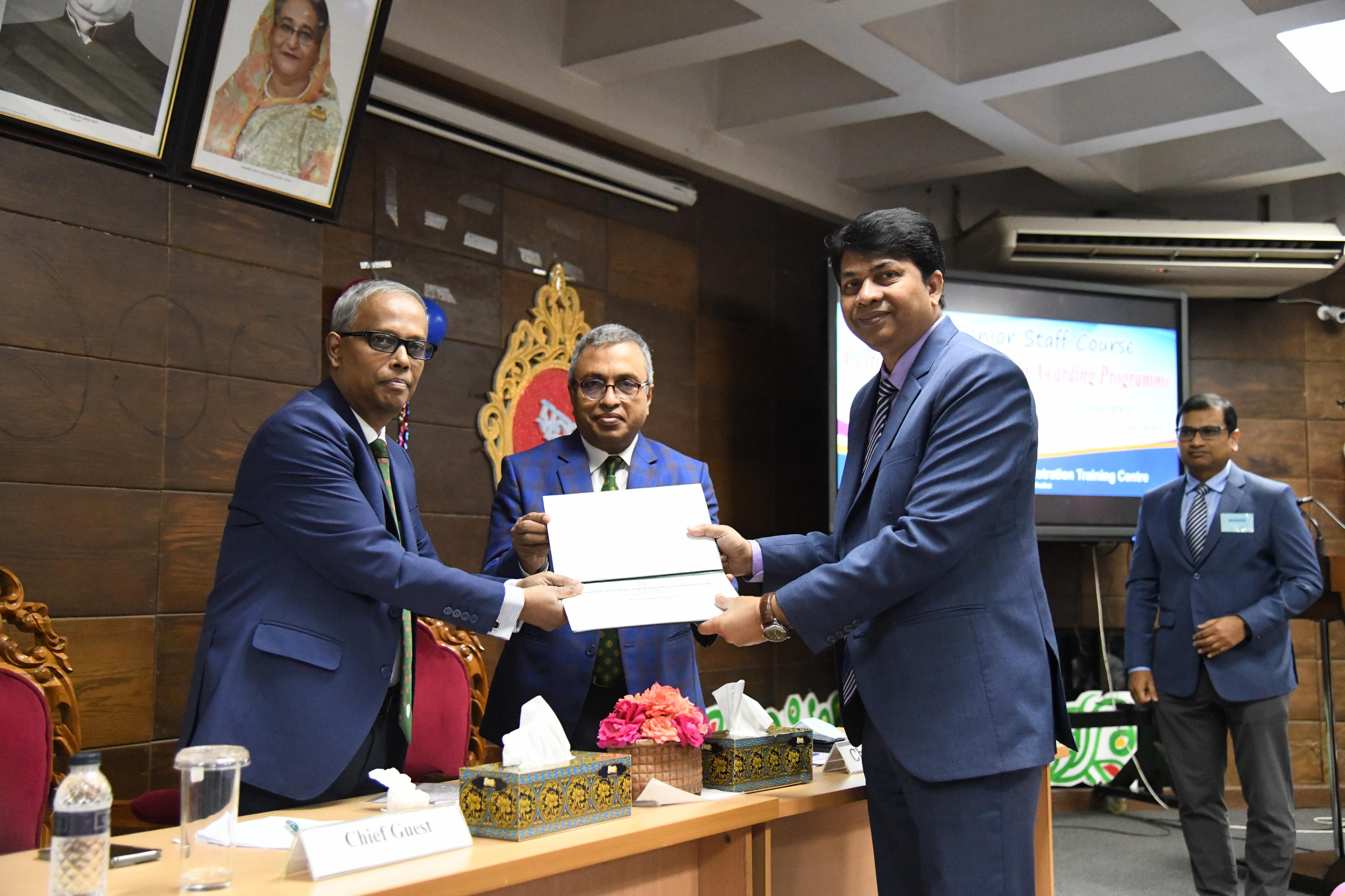 102nd SSC Certificate Award Ceremony