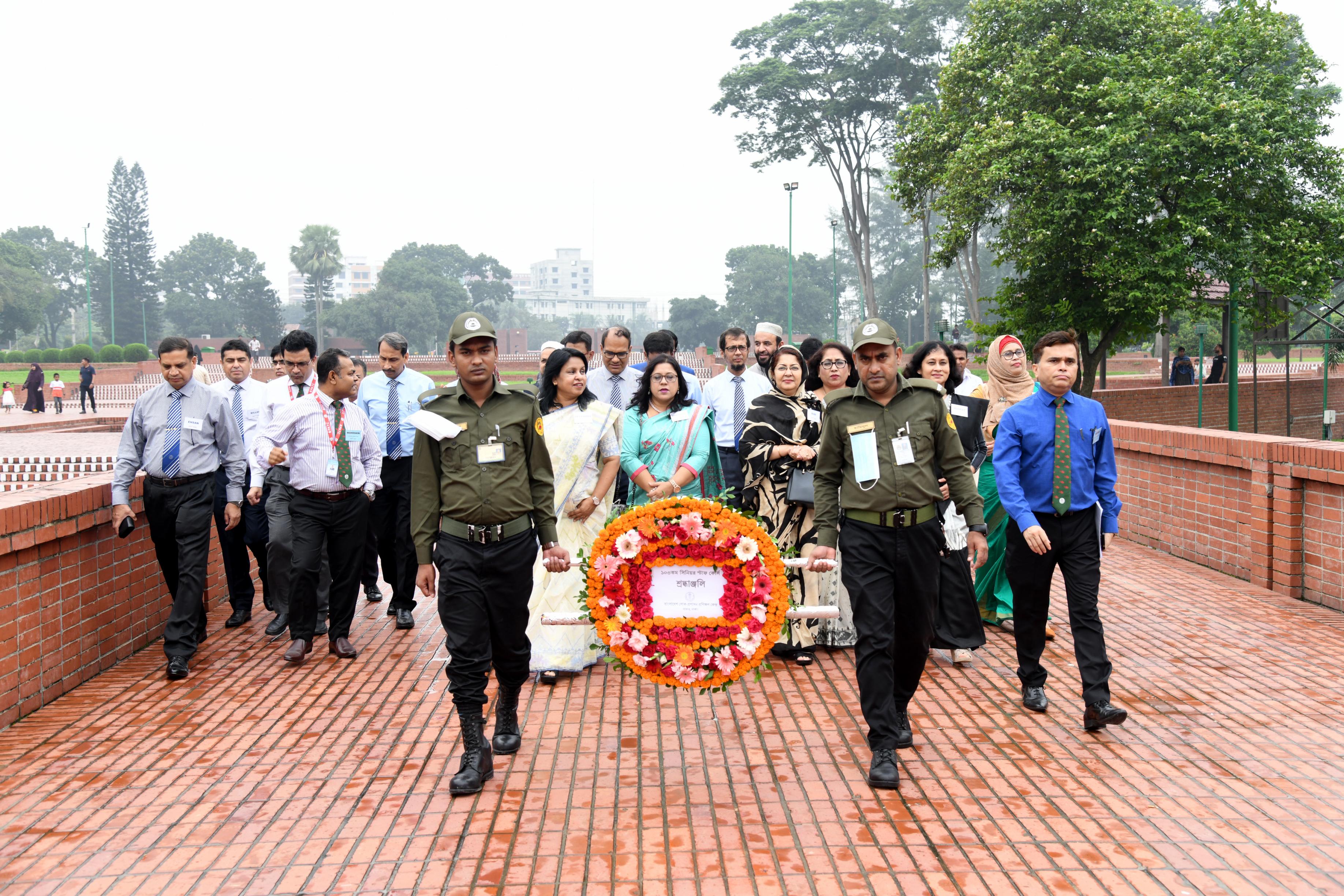 103rd SSC Visit National Monument