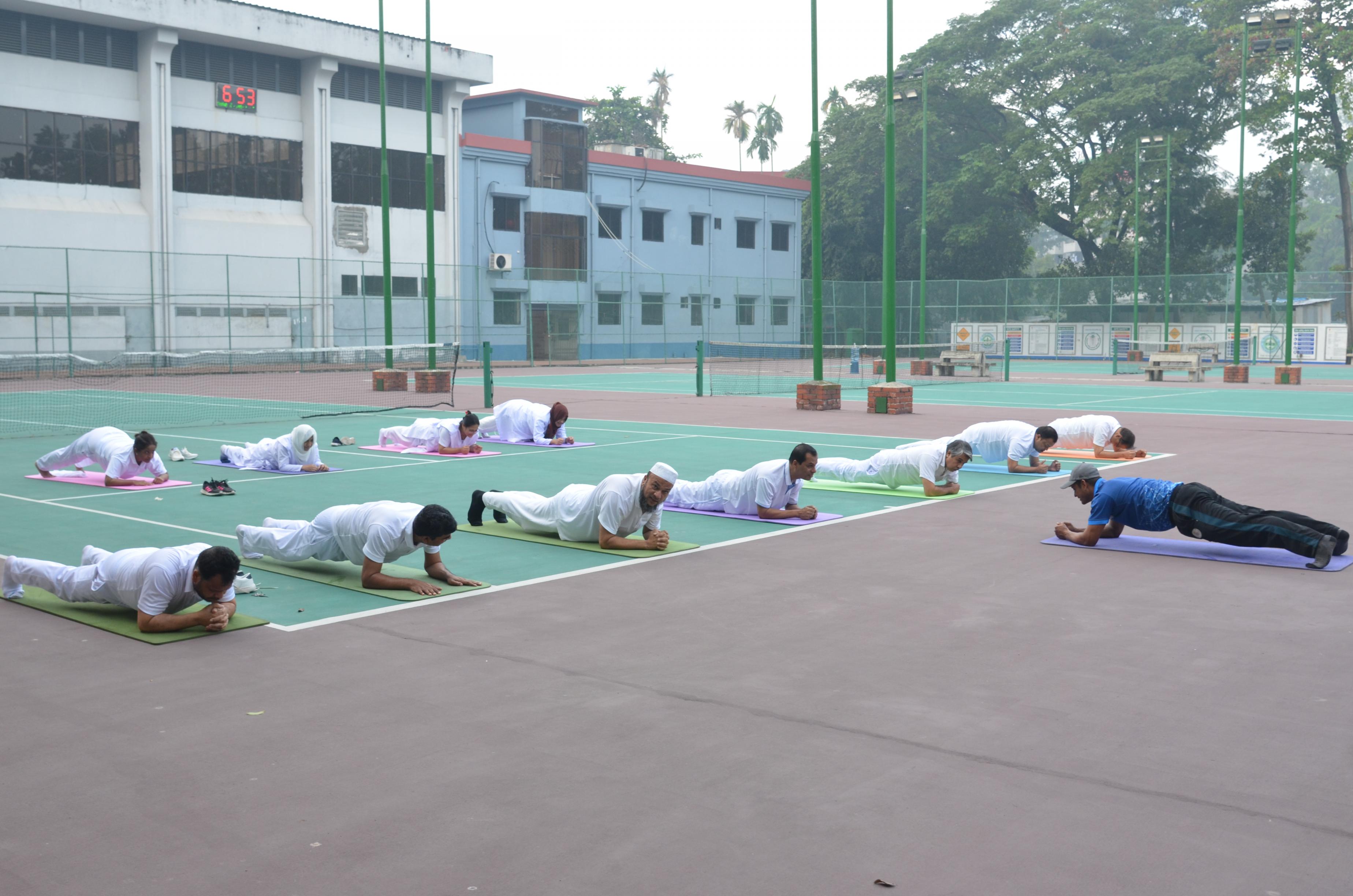 138th ACAD Morning PT Exercise 