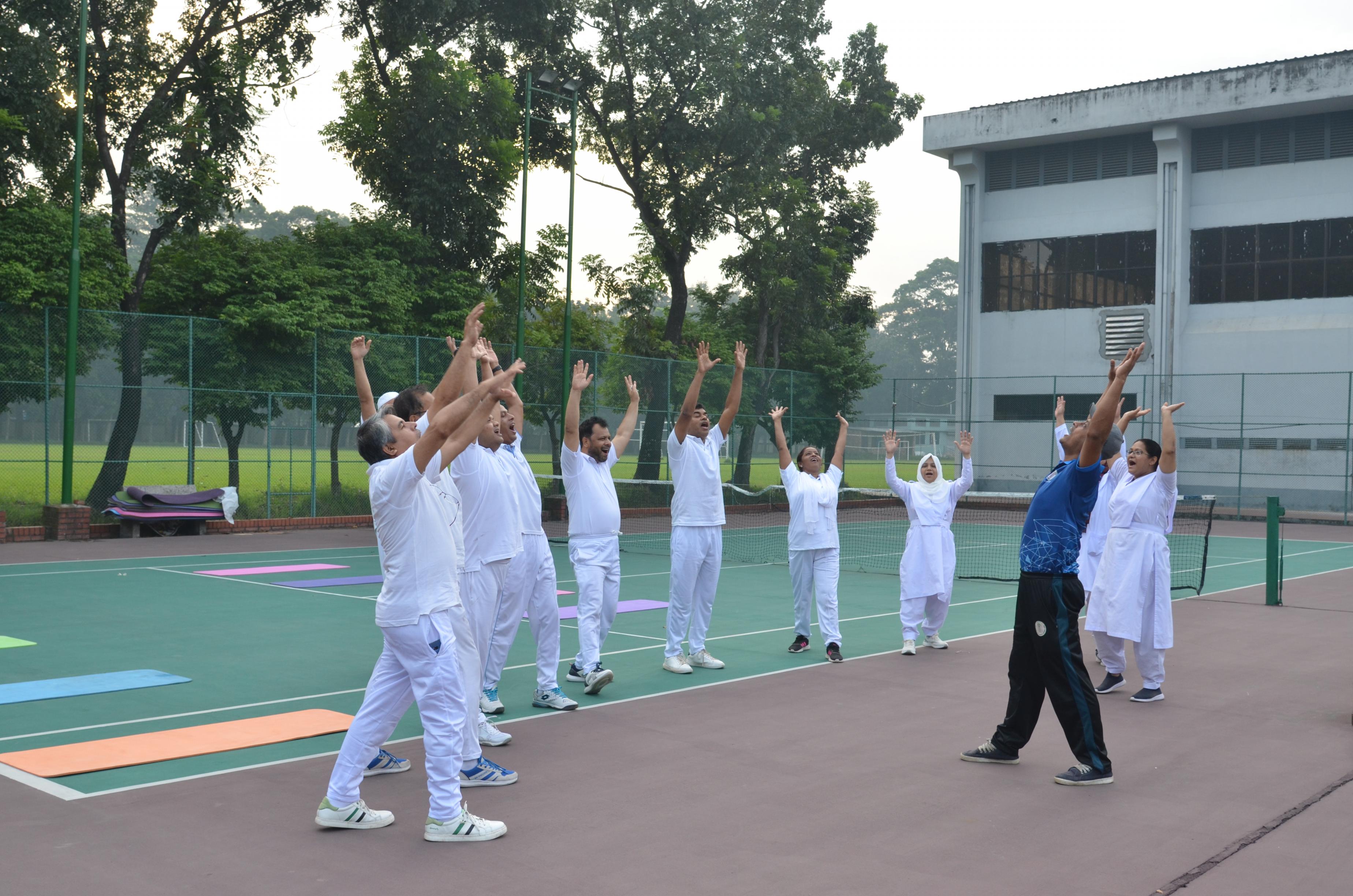 138th ACAD Morning PT Exercise 