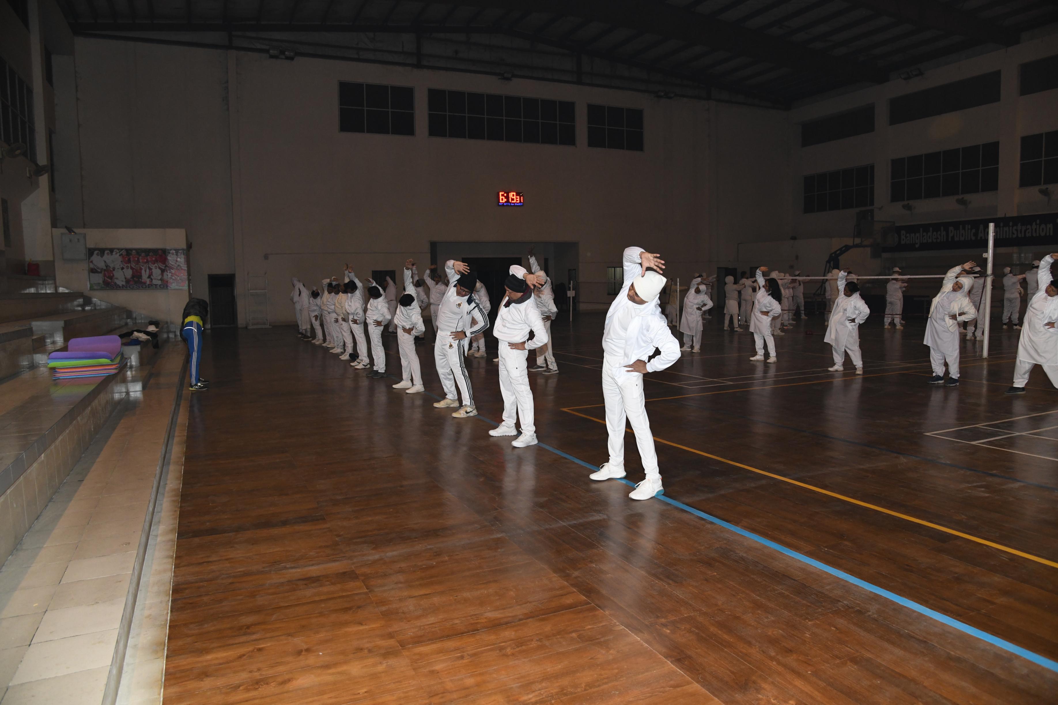 105th SSC Morning Exercise 