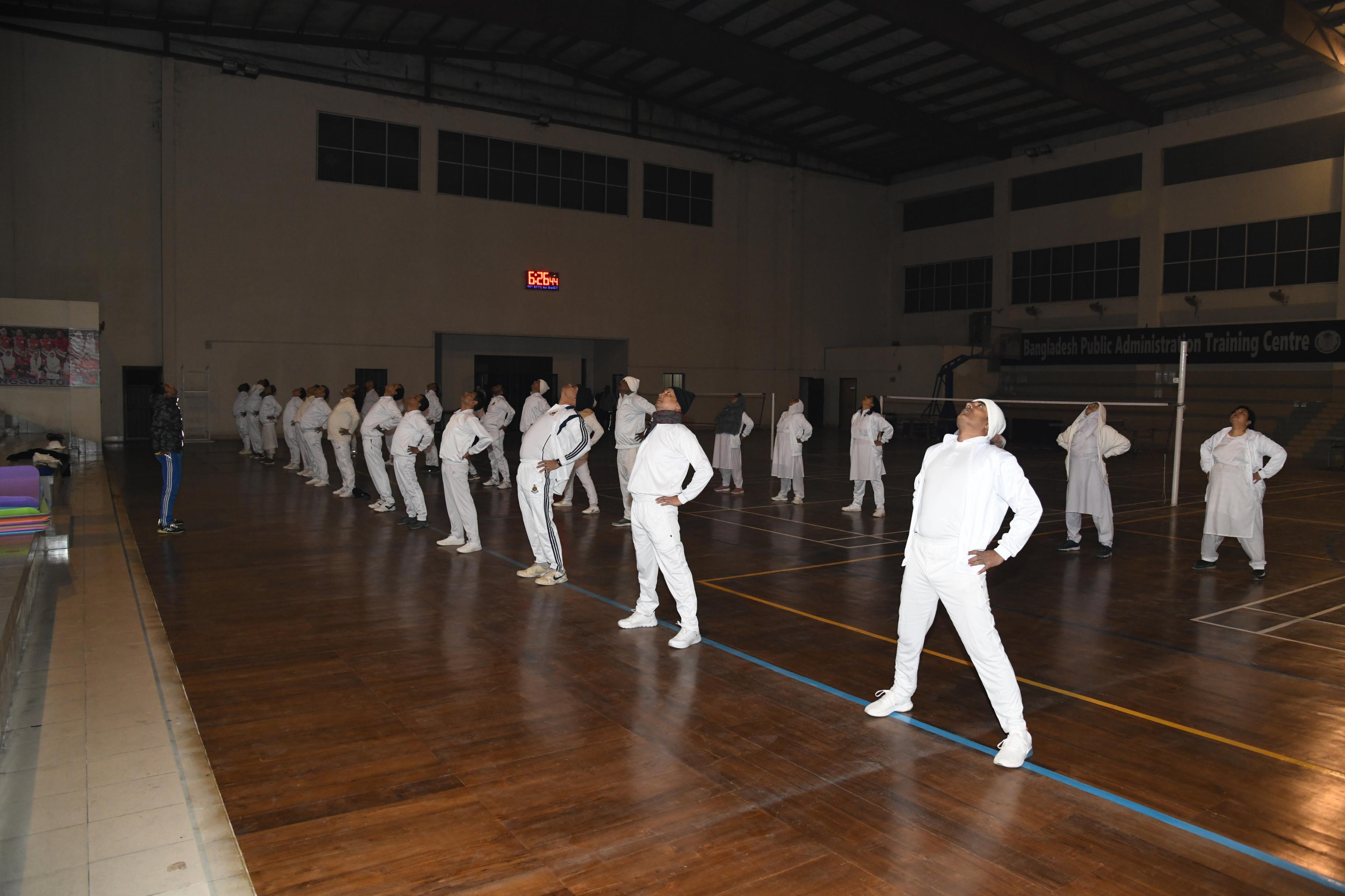 105th SSC Morning Exercise 