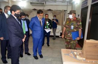 Mr. Farhad Hossain, MP, State Minister, MOPA visits BPATC